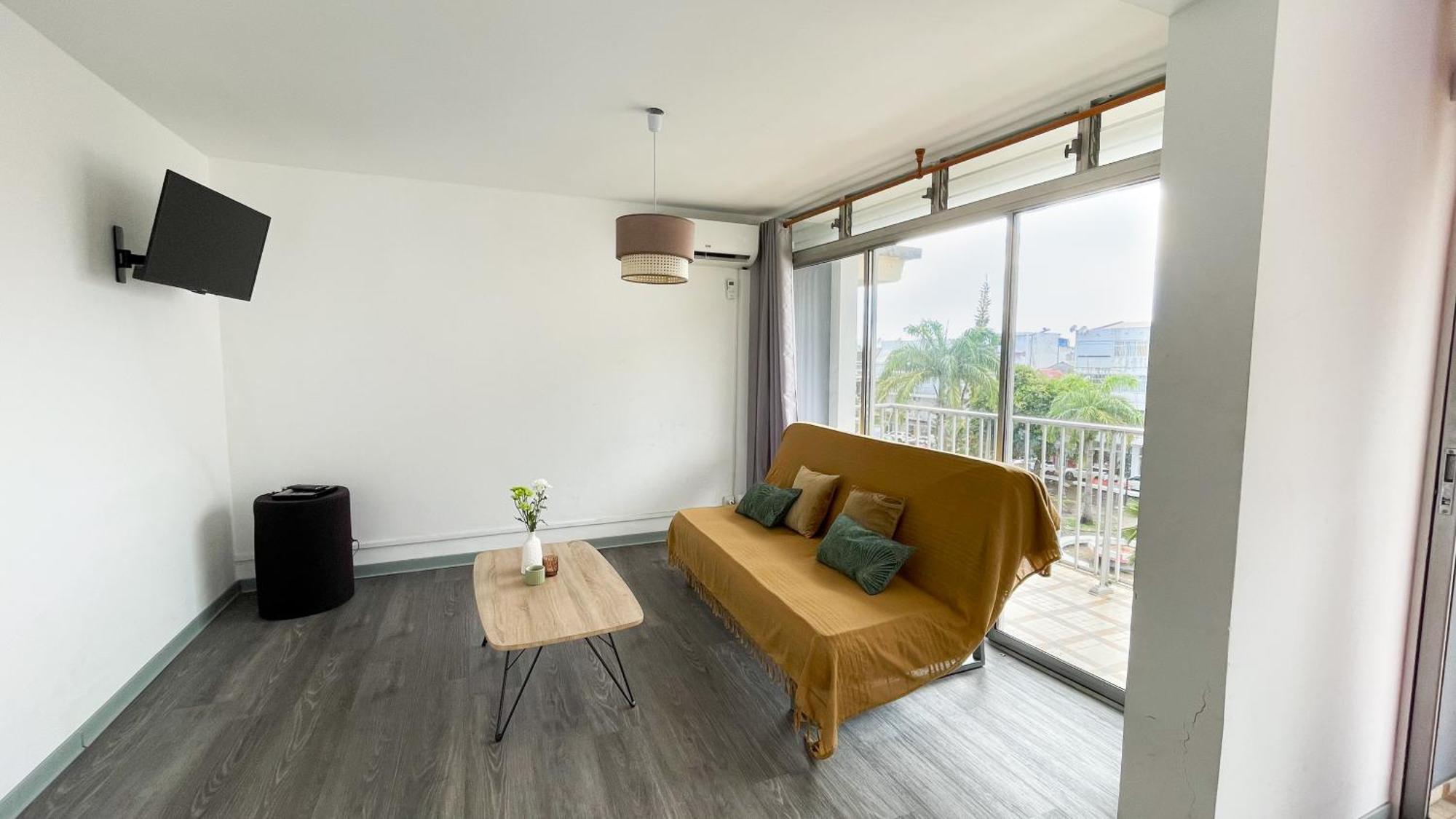 Apartamento Grand Sejour Lumineux Avec Balcon & Vue Cathedrale Pointe-à-Pitre Exterior foto